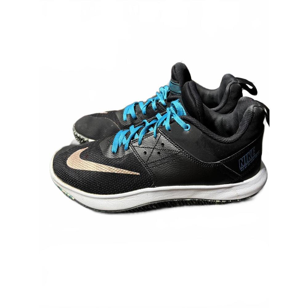 Nike Fly By II Black Basketball Shoes Men's Size 9.5